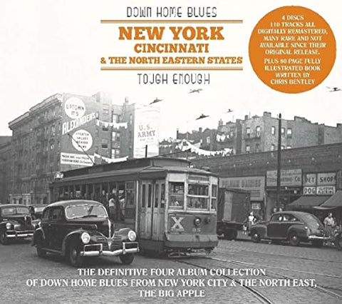 Various Artists - Down Home Blues: New York, Cincinnati & The North Eastern States: Tough Enough [CD]