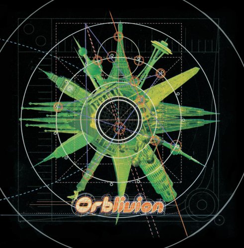 CD cover art: green and black abstract design with futuristic structures.