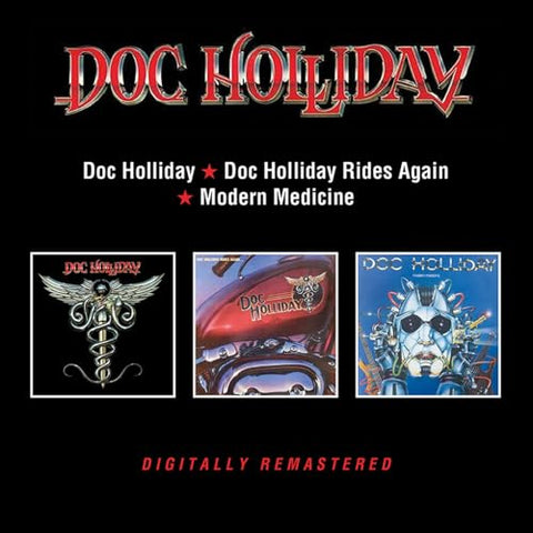 Doc Holliday - Doc Holliday / Doc Holliday Rides Again / Modern Medicine [CD]