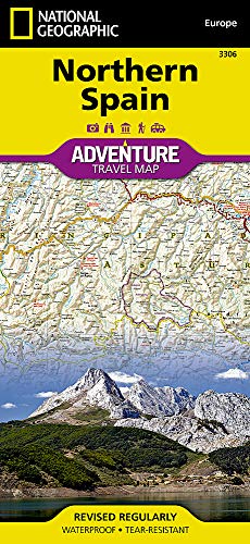 Spain Northern adv. ng r/v (r) wp: Travel Maps International Adventure Map (National Geographic Adventure Map)