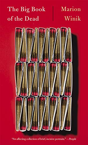 Red book cover with stacked matches, title “The Big Book of the Dead.”