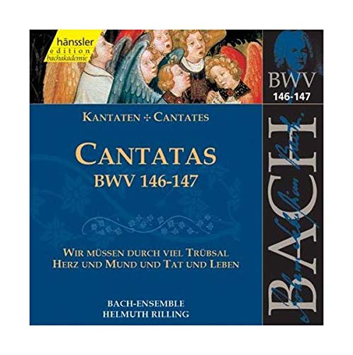 Rilling Bach-collegium Stuttg - Bach: Cantatas, BWV 146, 147 (Edition Bachakademie Vol 45) /Rilling [CD]