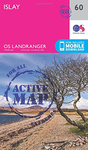 Landranger Active (60) Islay (OS Landranger Active Map)