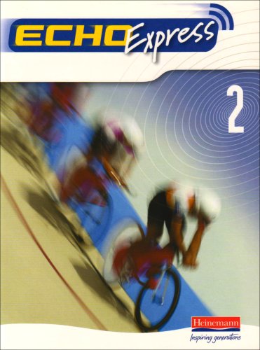 German textbook cover with a blurred image of a cyclist.