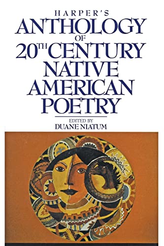 Book cover: “Harper’s Anthology of 20th Century Native American Poetry.”