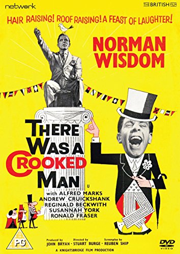 DVD cover for "There Was A Crooked Man" starring Norman Wisdom.