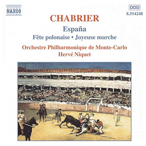 Monte-Carlo Po - CHABRIER: Espana / Joyeuse marche / Suite pastorale [CD]