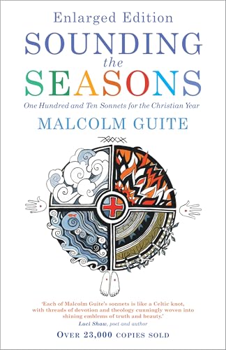 Book with sonnets, Christian themes, and seasonal cover design, likely with a calm background.