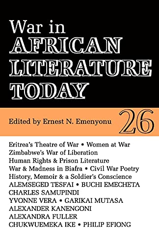 ALT 26 War in African Literature Today