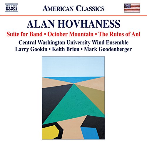 Washington Uni Wind Ensemble - Hovhaness:Wind Music [Jason Talbot; Maggie Whiteman; Taylor Edwards; Adrienne Shields; Mark Goodenberger] [Naxos: 8559837] [CD]