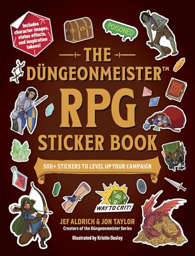 The Dungeonmeister RPG Sticker Book : 500+ Stickers to Level Up Your Campaign