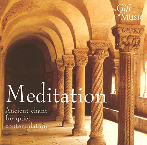 CD cover: stone arches, columns, and the word "Meditation" in white text.