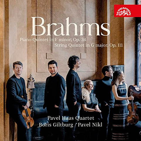 Pavel Haas Quartet, Boris Giltburg, Pavel Nikl - Johannes Brahms Quintets Op 34 & 111 [CD]