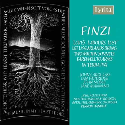Rpo/case/partridge/manning - Gerald Finzi: Music for Love's Labours Lost, Let us Garlands bring, In terra pax [CD]