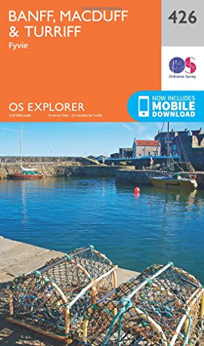 OS Explorer Map (426) Banff, Macduff and Turriff (OS Explorer Active Map)