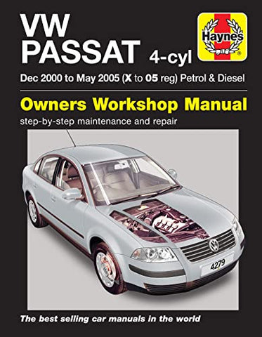 VW Passat Petrol & Diesel (Dec 00 - May 05) Haynes Repair Manual (Paperback)