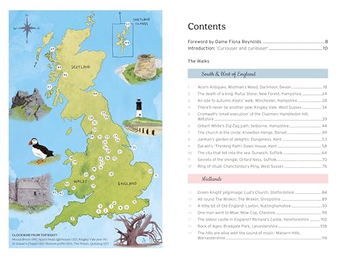Short Walks to Curious Places : Exploring 50 of Britain's Ancient Sites, Myths and Legends