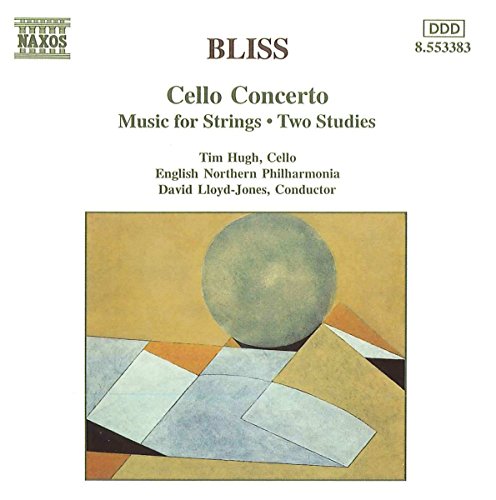 Hughenplloyd Jones - Bliss: Cello Concerto; Music for Strings; Two Studies [CD]
