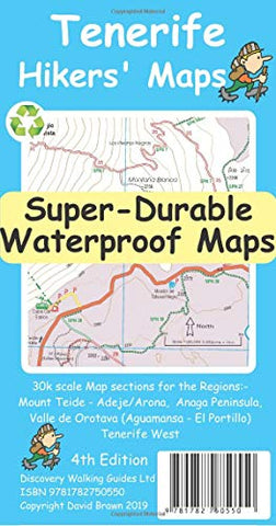 Tenerife Hikers' Super-Durable Maps