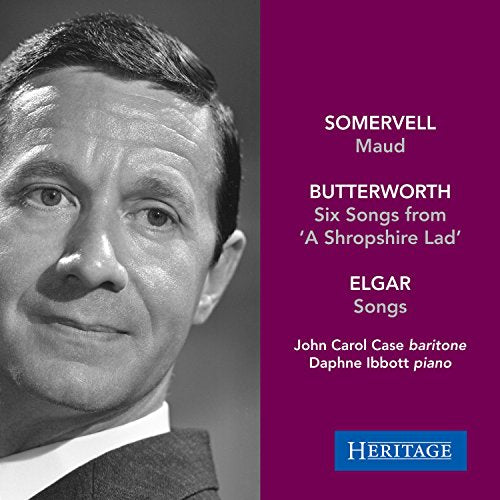 John Carol Case - John Carol Case sings Somervell, Butterworth and Elgar [CD]