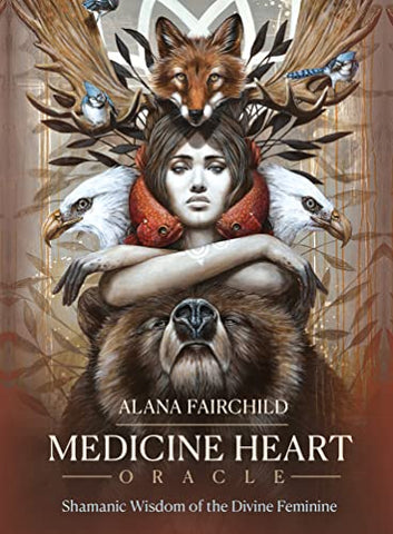Medicine Heart Oracle: Shamanic Wisdom of the Divine Feminine - 44 cards & 368pp guidebook