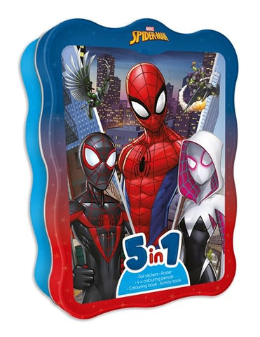Marvel Spider-Man: 5-in-1 Tin