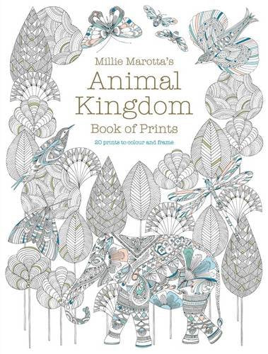 Animal Kingdom Book of Prints (Colouring Books)