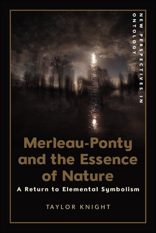 Book cover with dark, reflective forest scene and white title text.