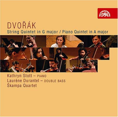 Skampa Quartet And Kathryn S - Dvorak: String Quintet with double-bass op77, Piano Quintet 2 [CD]