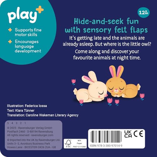 Ravensburger Play+ Infant & Toddler - Are you hiding, Little Owl?