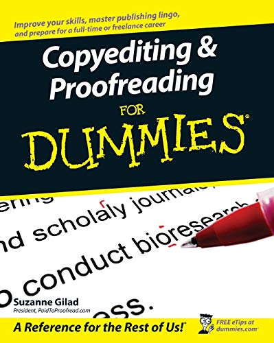 Copyediting & Proofreading for Dummies