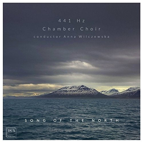CD cover: stormy sky over mountains and water, text “Song of the North”.