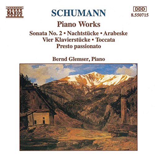 Bernd Gl - SCHUMANN, R.: Piano Sonata No. 2 / Nachtstucke / Arabeske [CD]