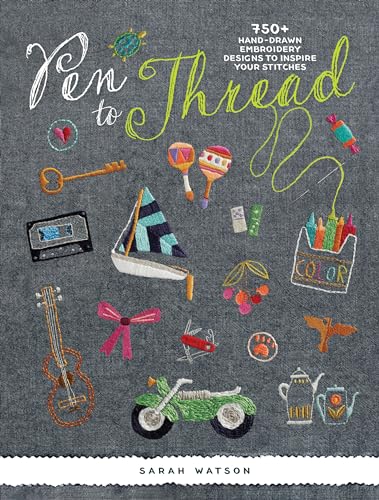 Pen to Thread: 750+ Hand-Drawn Embroidery Designs to Inspire Your Stitches !