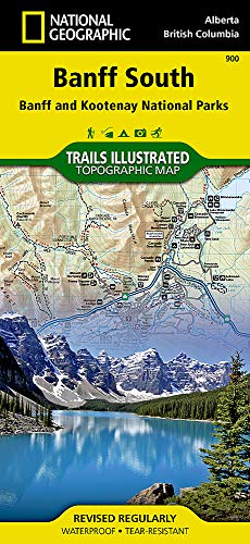 Banff South (National Geographic Trails Illustrated Map)