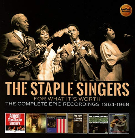 The Staple Singers - For What Its Worth ~ The Complete Epic Recordings: 1964-1968 [CD]