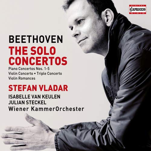Various - Beethoven:The Solo Concertos [Stefan Vladar; Isabelle van Keulen; Julian Steckel; Wiener KammerOrchester, Stefan Vladar] [Capriccio: C7210] [CD]