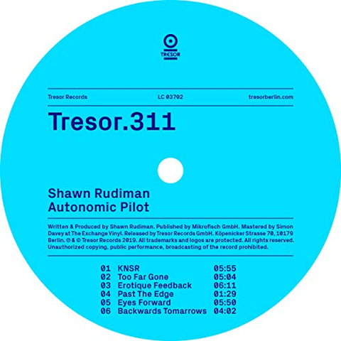 Shawn Rudiman - Autonomic Pilot [VINYL]