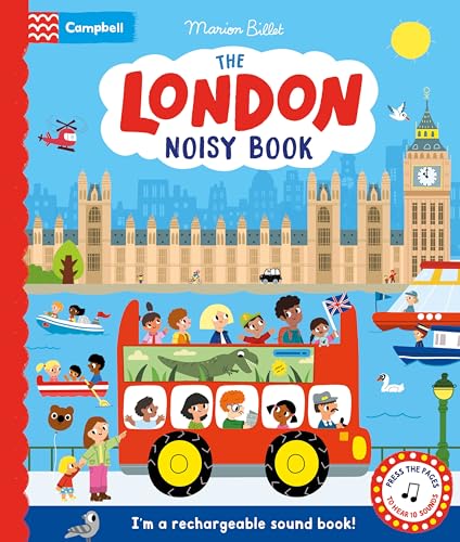 The London Noisy Book : A rechargeable press-the-page sound book