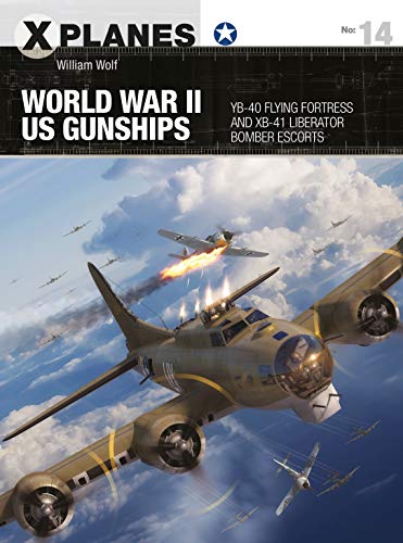 World War II US Gunships: YB-40 Flying Fortress and XB-41 Liberator Bomber Escorts (X-Planes)