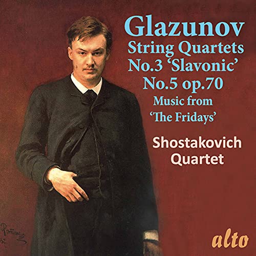 Various - Glazunov: String Quartets No.3 Slavonic. No.5. Fridays Music [CD]
