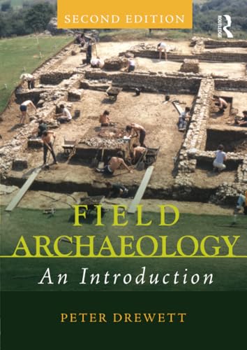 Book cover: archaeologists excavating a site with stone foundations.