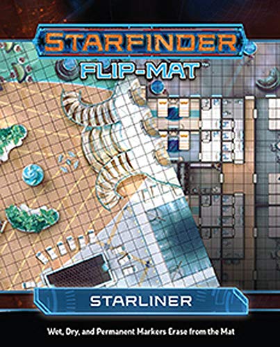 Starfinder Rpg Flip Mat Starliner