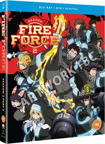 Fire Force Season 2 Part 2 - Blu-ray/dvd Combo + Digital Copy [BLU-RAY]