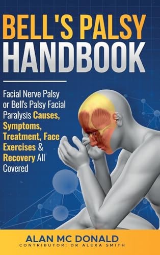 Bell's Palsy Handbook : Facial Nerve Palsy or Bell's Palsy facial paralysis causes, symptoms, treatment, face exercises & recovery all covered