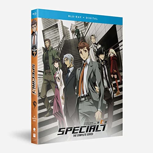 Blu-ray case for “Specialt: The Complete Series” anime with character art.