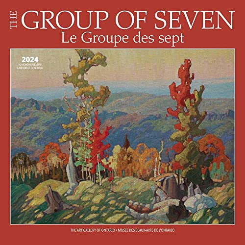 The Group of Seven AGO | 2024 12 x 24 Inch Monthly Square Wall Calendar | English/French Bilingual | Wyman Publishing | Painting Art Gallery Images