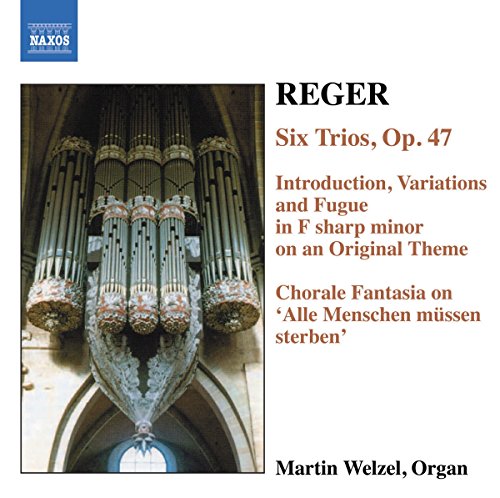 Martin Welzel - REGER: 6 Trios, Op. 47 / Introduction, Variations and Fugue, Op. 73 [CD]