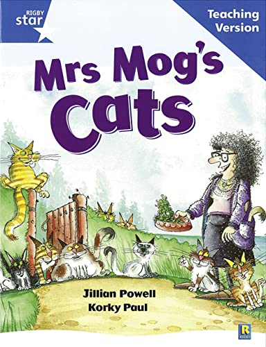 Rigby Star Guided Reading Blue Level: Mrs Mog's Cat Teaching Version