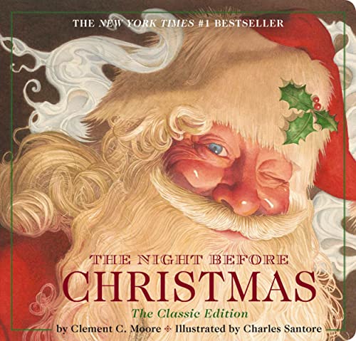 The Night Before Christmas Board Book: The Classic Edition, The New York Times Bestseller (Christmas Book)